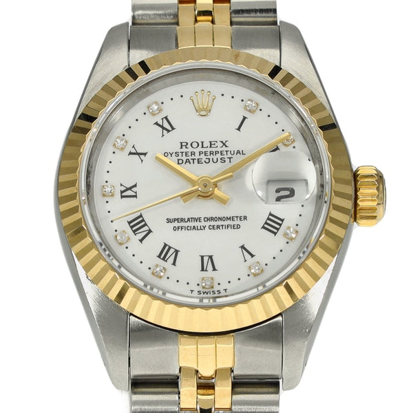 Datejust 69173 - Ladies Watch - White Dial - 26mm - 1990