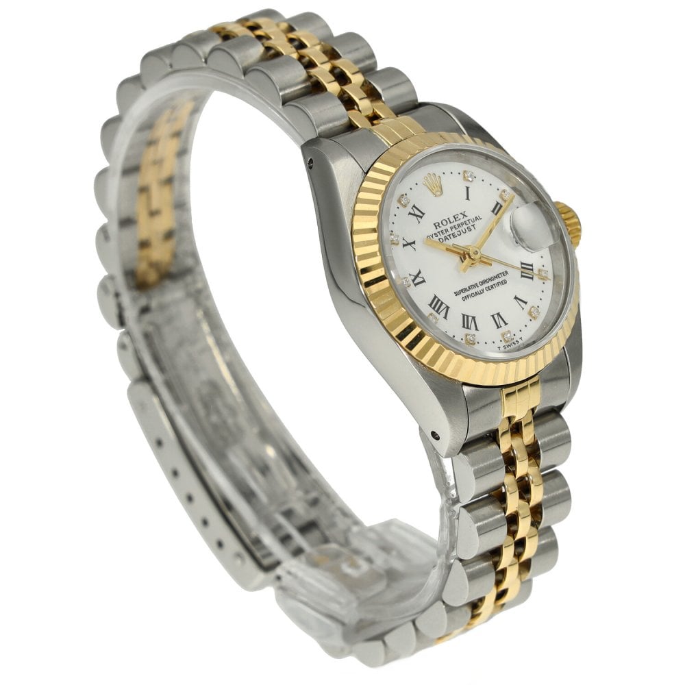 Datejust 69173 - Ladies Watch - White Dial - 26mm - 1990