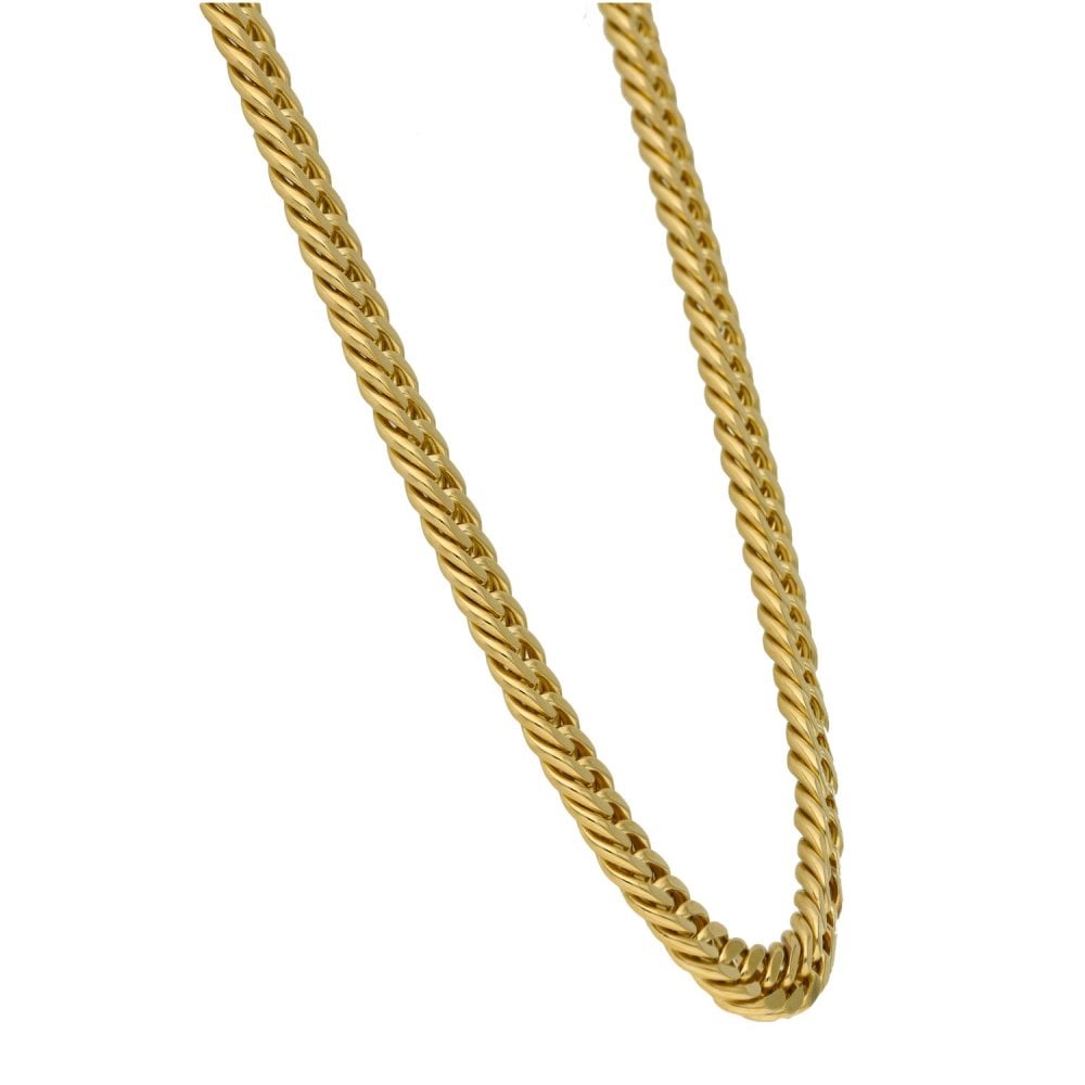 9ct Yellow Gold 24" Double Curb Chain - 62.8g