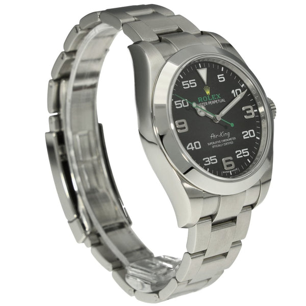 Airking 116900 - Mens Watch - Black Dial - 40mm - 2017