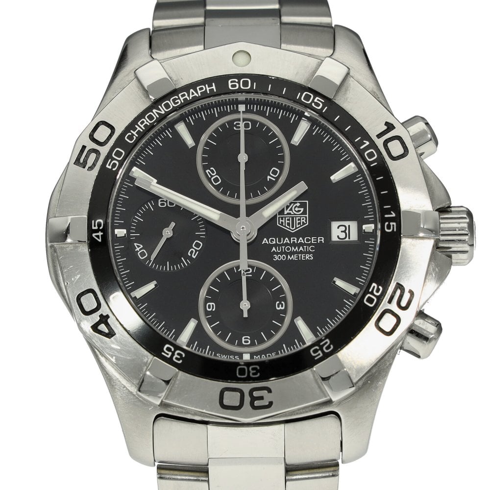 Aquaracer CAF2110 - Gents Watch - Black Dial - 2018