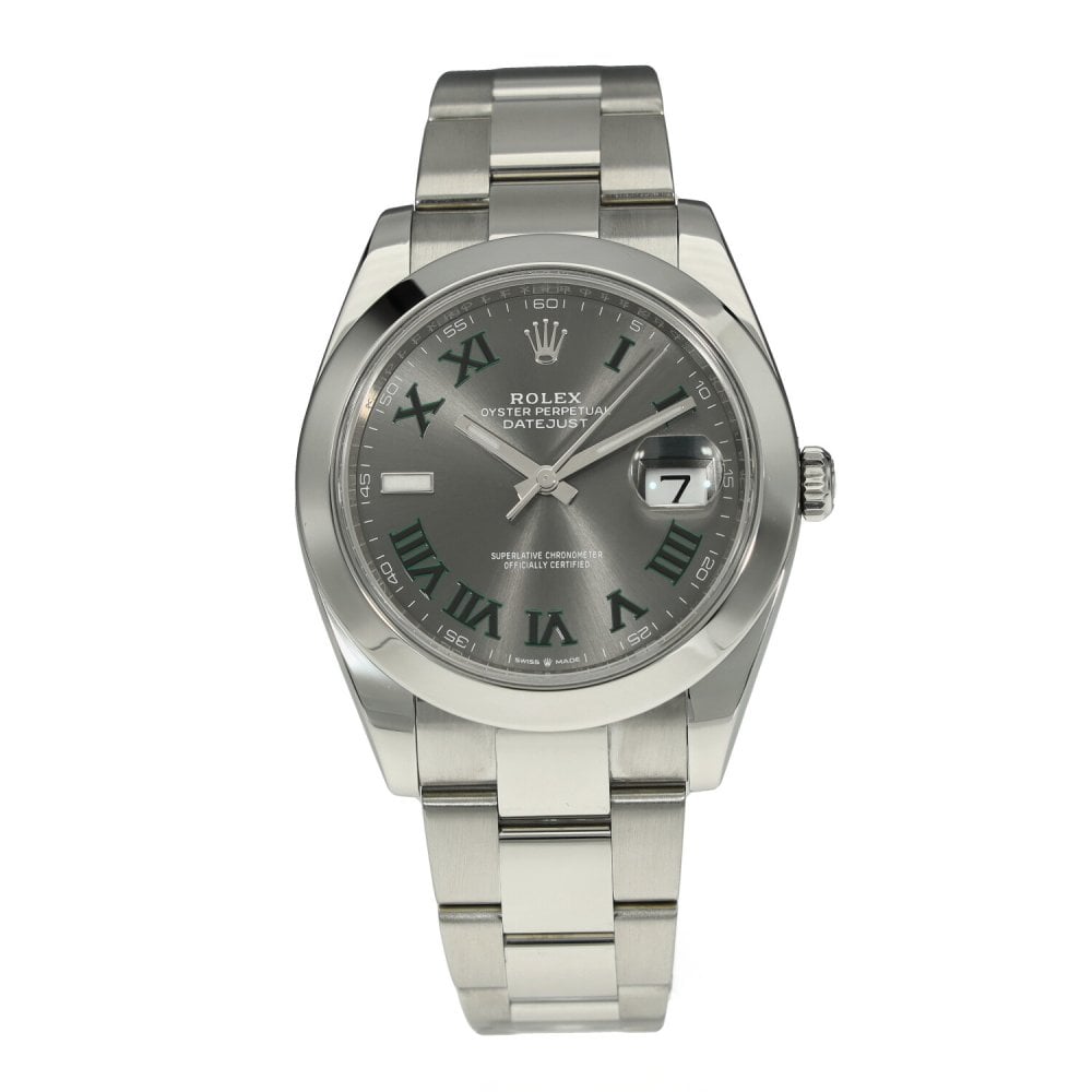 Datejust 41 126300 - Gents Watch - Wimbledon Dial - 2020