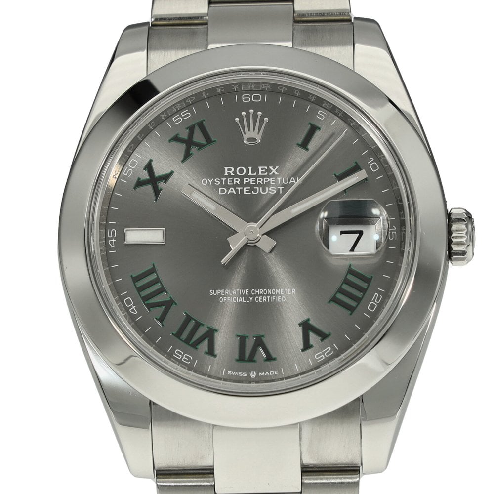 Datejust 41 126300 - Gents Watch - Wimbledon Dial - 2020