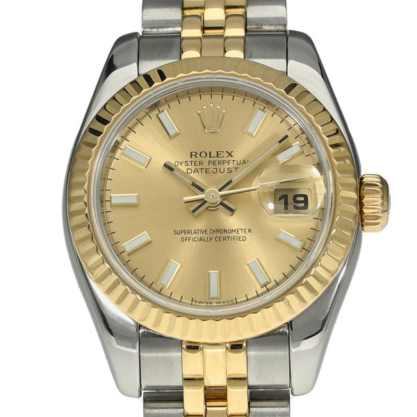 Datejust 179173 - Ladies Watch - Champagne Dial - 2004