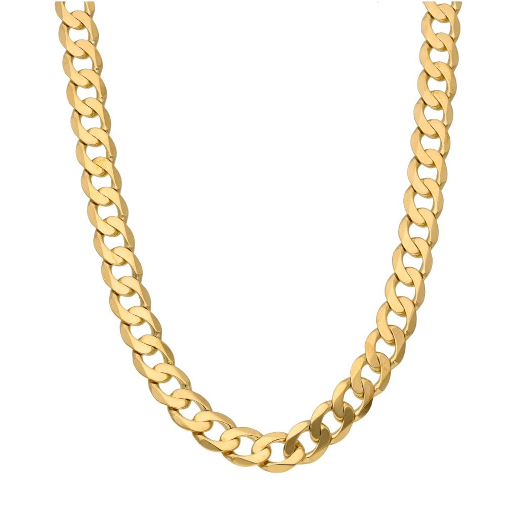 9ct Yellow Gold 20 inch Curb Chain - 30.4g