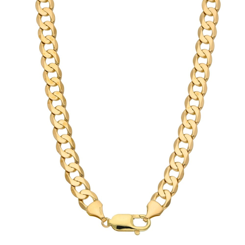 9ct Yellow Gold 20 inch Curb Chain - 30.4g