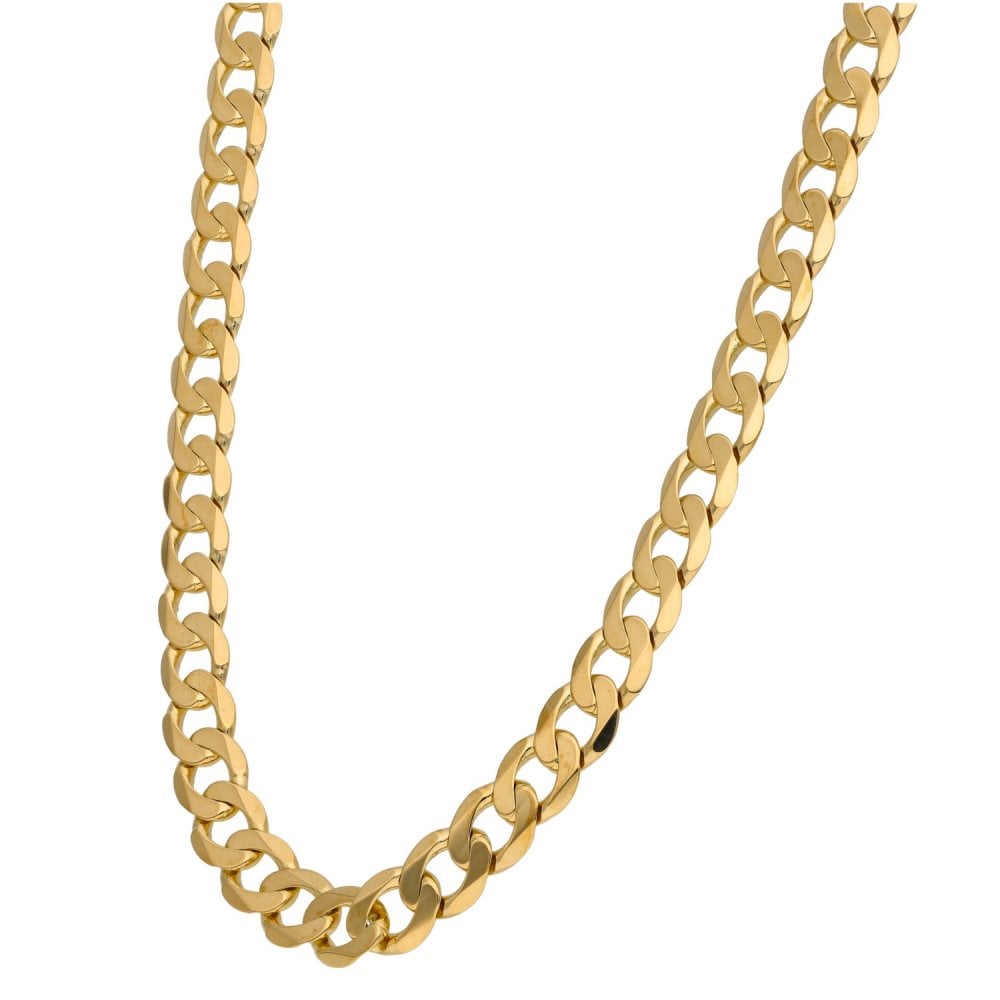 9ct Yellow Gold 20 inch Curb Chain - 30.4g