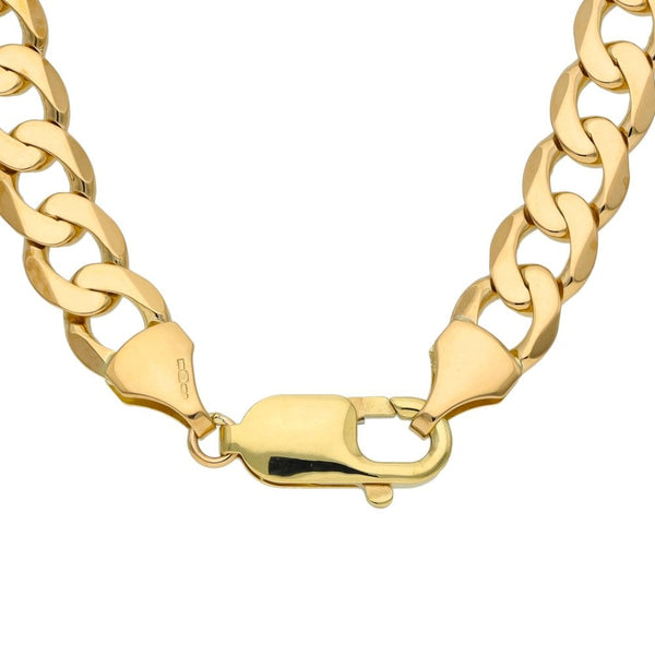 9ct Yellow Gold 20 inch Curb Chain - 30.4g