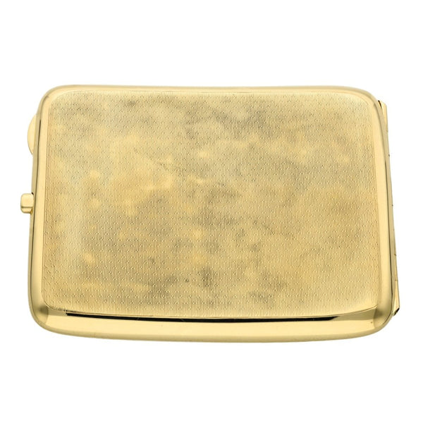 9ct Yellow Gold Cigarette Case - 111.6g