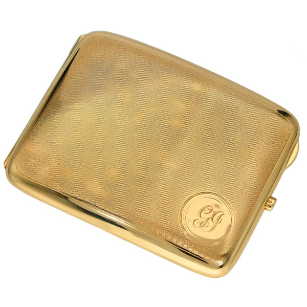 9ct Yellow Gold Cigarette Case - 111.6g