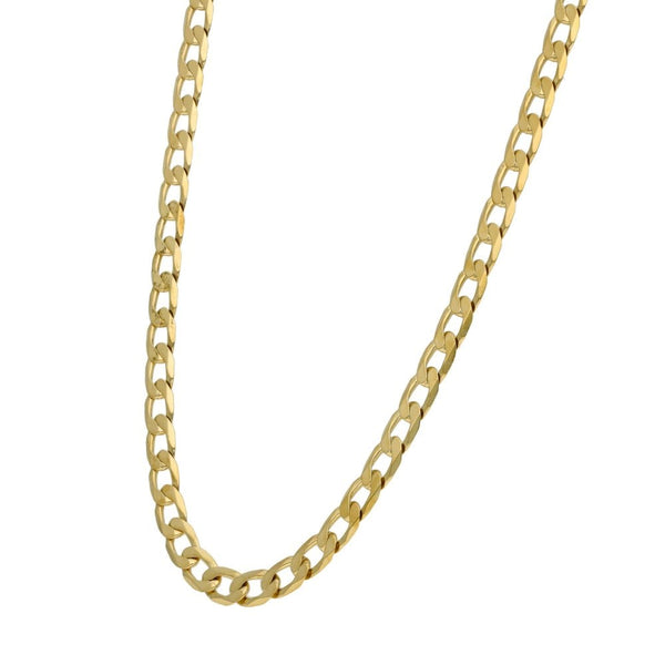 9ct Yellow Gold 18" Curb Chain - 12.4g