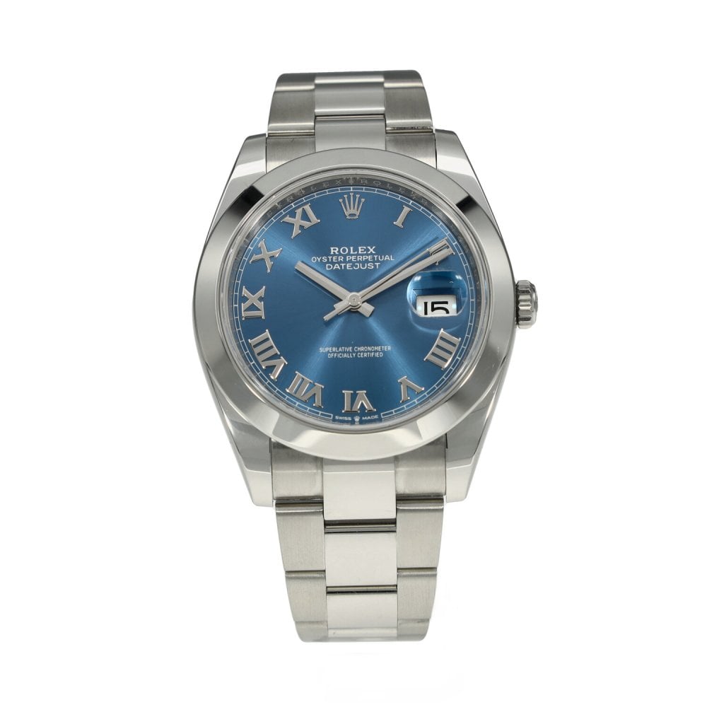 Datejust 41 126300 - Azzurro Blue Dial - 2022