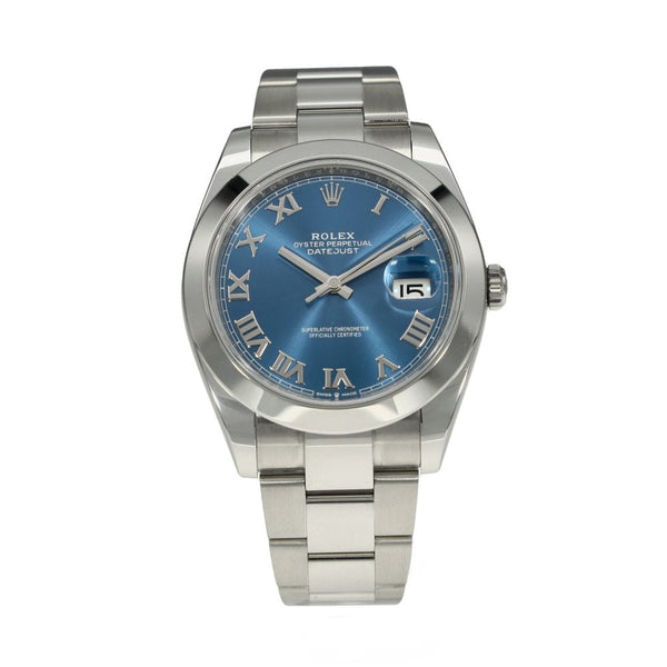 Datejust 41 126300 - Azzurro Blue Dial - 2022