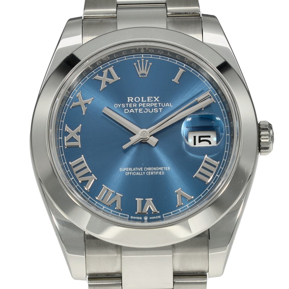 Datejust 41 126300 - Azzurro Blue Dial - 2022
