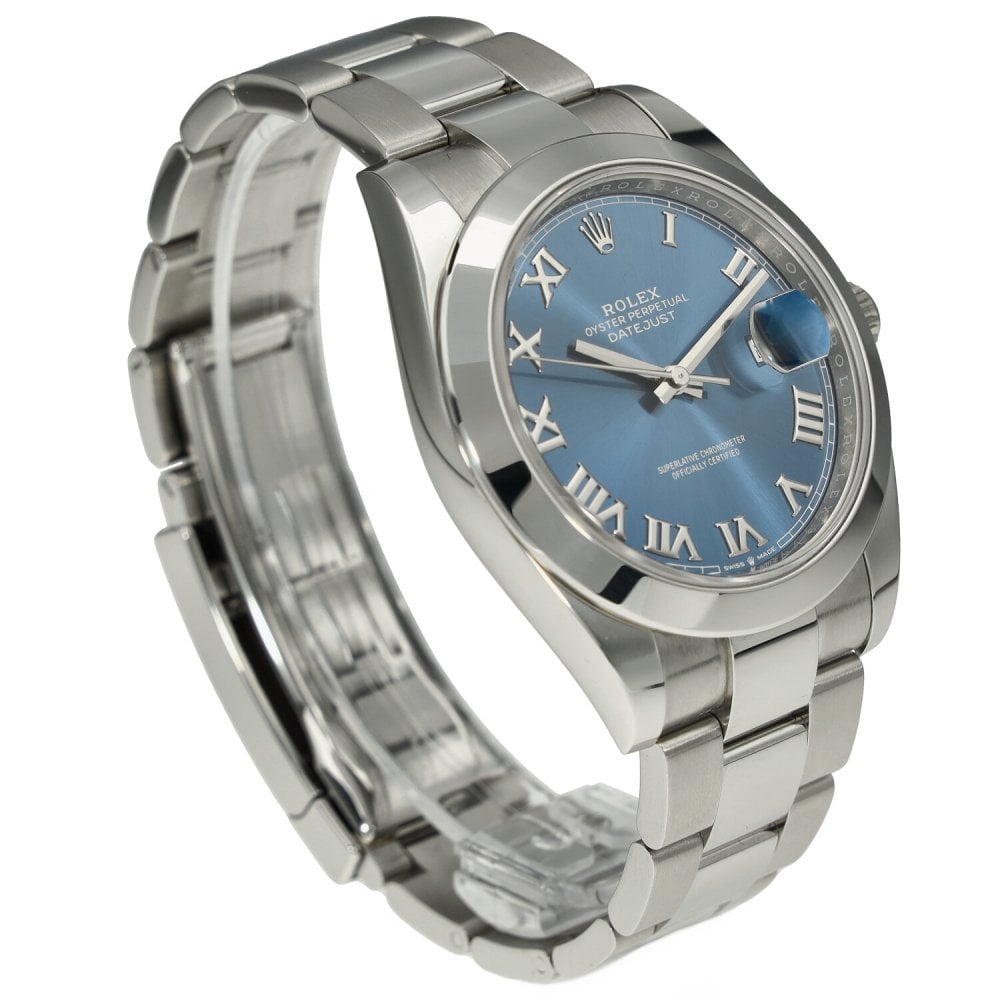 Datejust 41 126300 - Azzurro Blue Dial - 2022