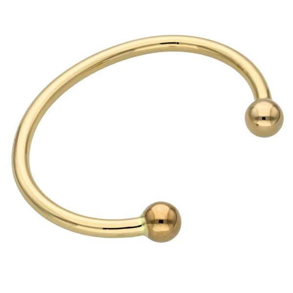 9ct Yellow Gold Torque Bangle - 31.9g