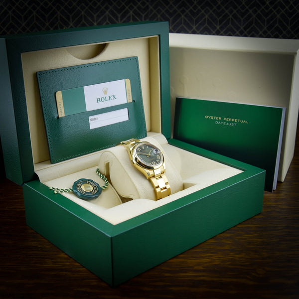Datejust 278248 - Green Diamond Dial - 31mm - 2019