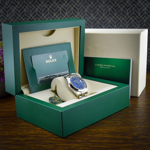 Datejust 41 126300 - Azzurro Blue Dial - 2022