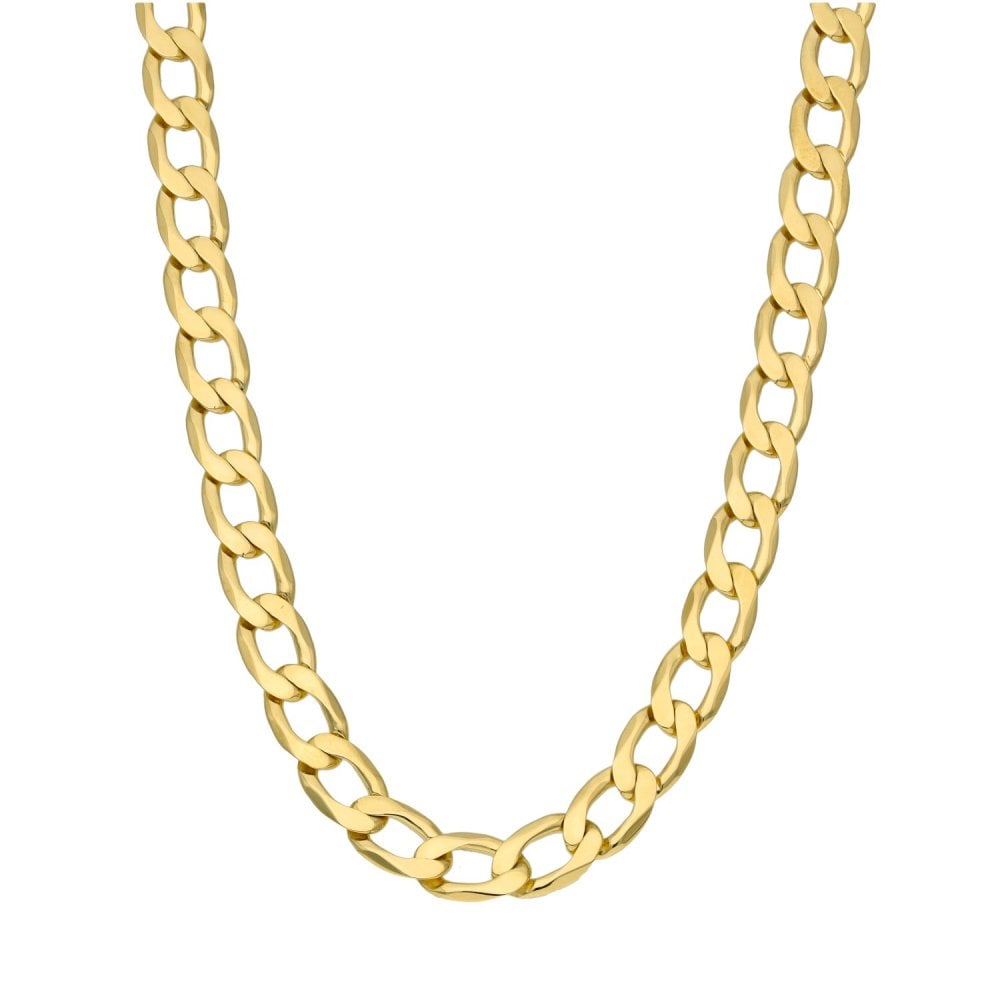 9ct Yellow Gold 19" Curb Chain - 19.2g