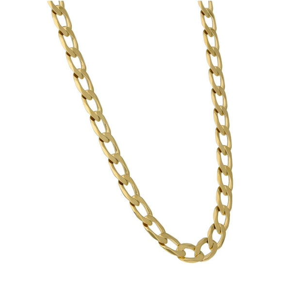 9ct Yellow Gold 19" Curb Chain - 19.2g