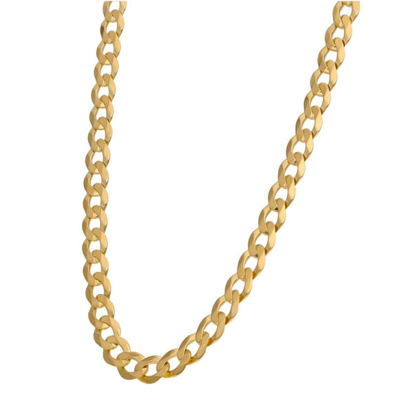 9ct Yellow Gold 20" Curb Chain - 19.5g