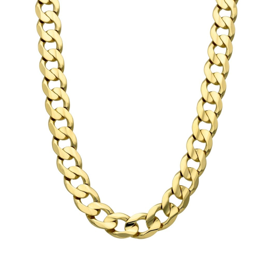 9ct Yellow Gold 20" Curb Chain - 62.7g