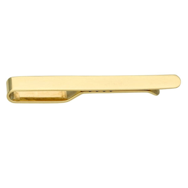 Mens 9ct Yellow Gold Tie Slide - 4.1g