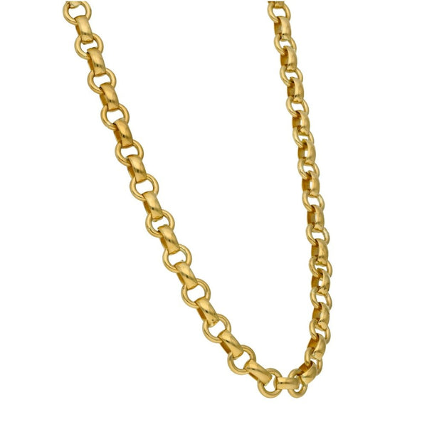 9ct Yellow Gold 28" Belcher Chain - 43.6g