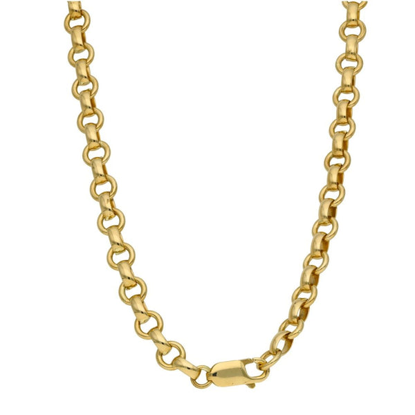 9ct Yellow Gold 28" Belcher Chain - 43.6g
