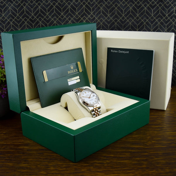 Datejust 116231 - Mens Watch - White Dial - 36mm - 2013