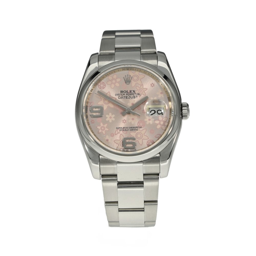 Datejust 116200 - Pink Floral Dial - 2010
