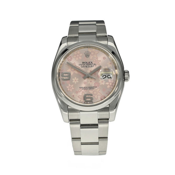 Datejust 116200 - Pink Floral Dial - 2010