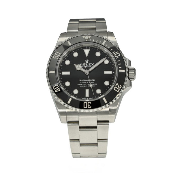 Submariner 124060 - Mens Watch - Black Dial - 2021