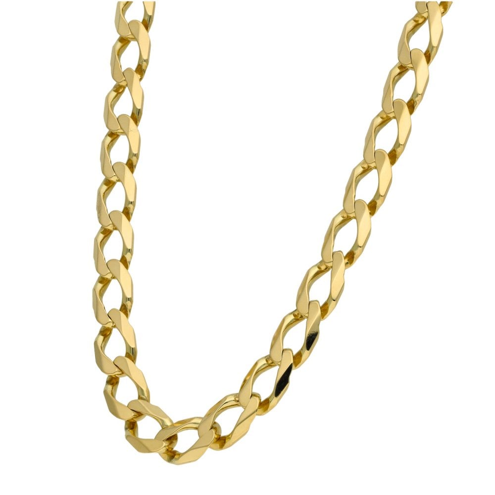 9ct Yellow Gold 24" Curb Chain - 55.2g