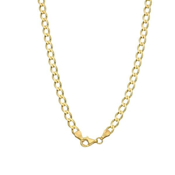 Ladies 9ct Yellow Gold 18" Curb Chain - 7.1g