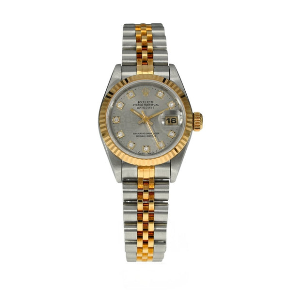 Datejust 69173 - Ladies Watch - Silver Diamond Dial - 1994