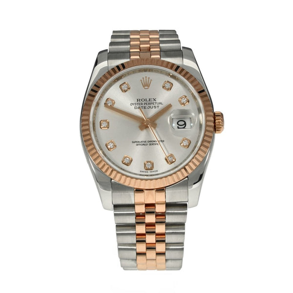 Datejust 116231 - Gents Watch - Diamond Dial - 2012