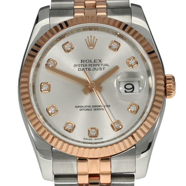 Datejust 116231 - Gents Watch - Diamond Dial - 2012