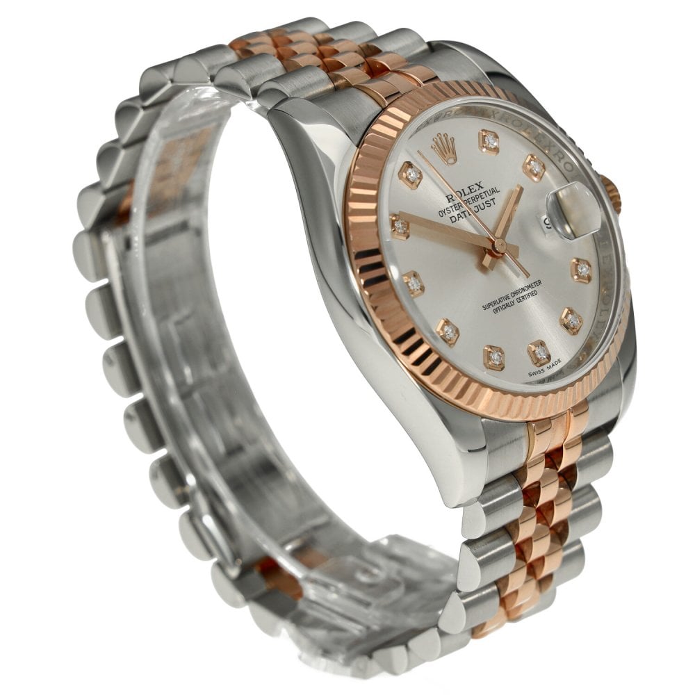 Datejust 116231 - Gents Watch - Diamond Dial - 2012