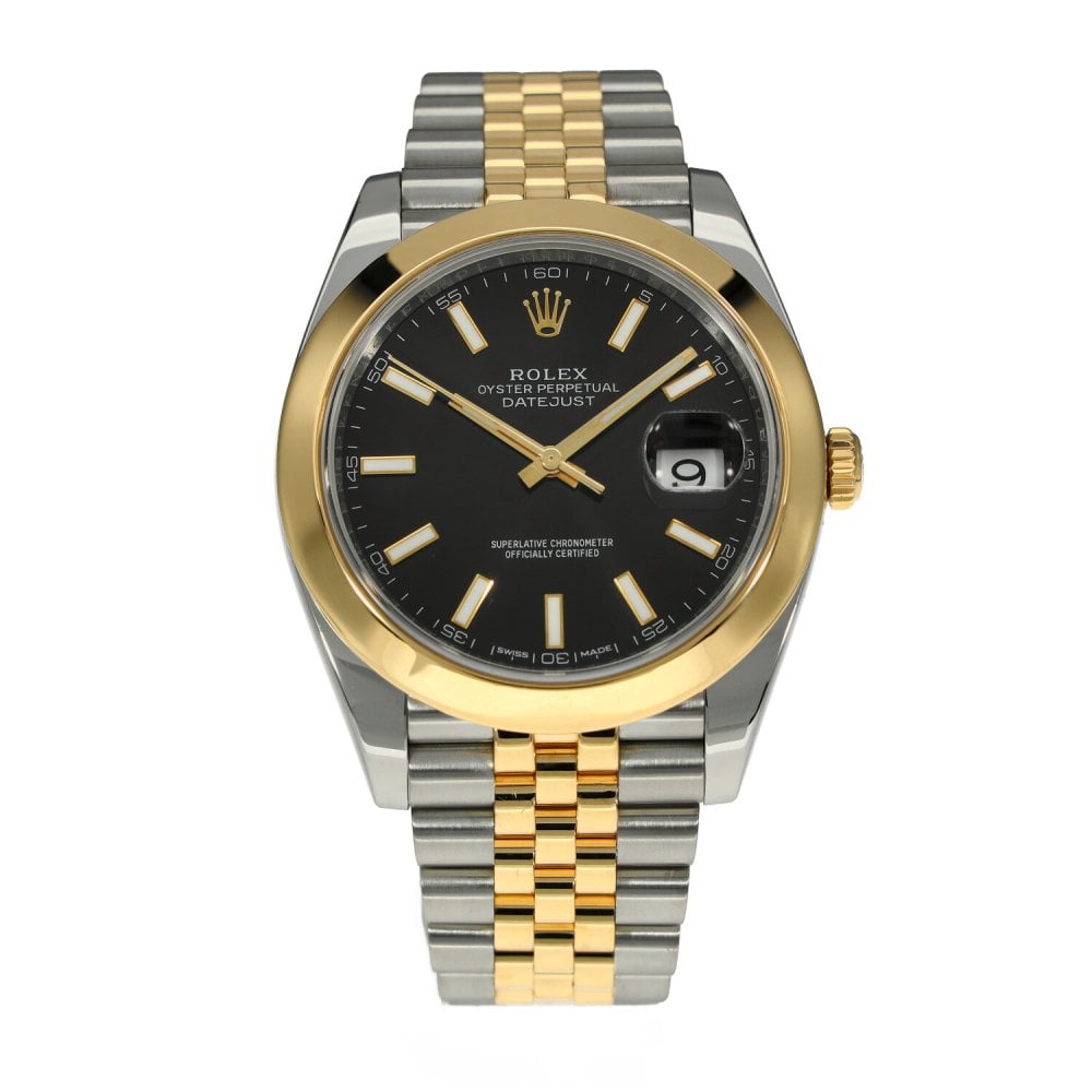 Datejust 41 126303 - Gents Watch - Black Dial - 2018