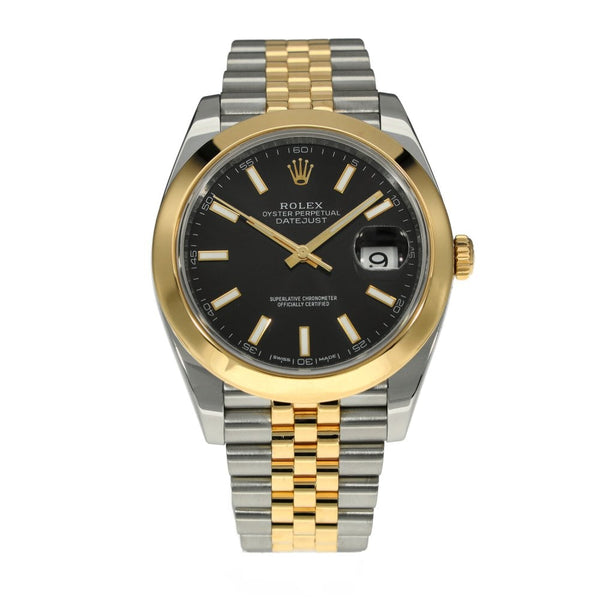 Datejust 41 126303 - Gents Watch - Black Dial - 2018