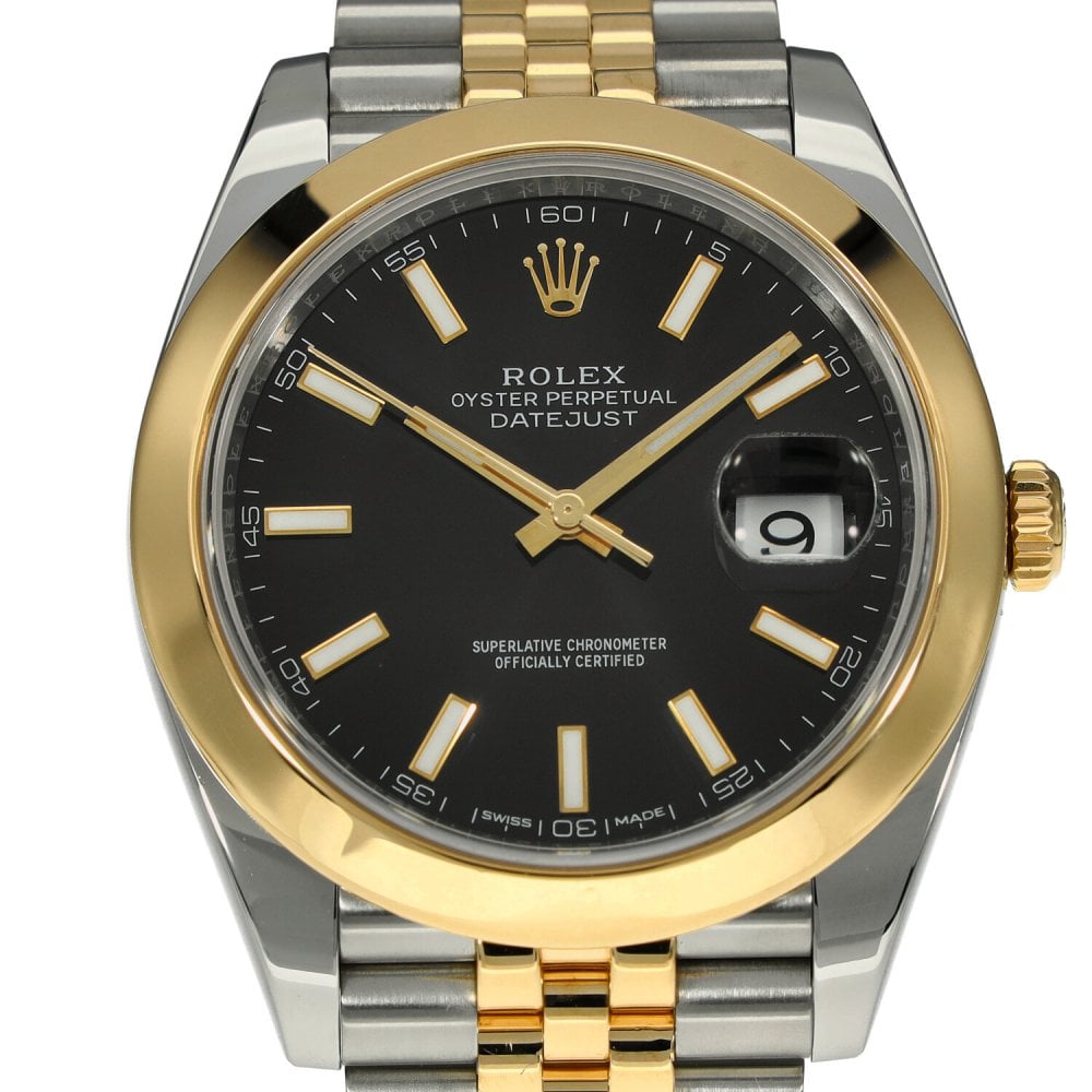 Datejust 41 126303 - Gents Watch - Black Dial - 2018