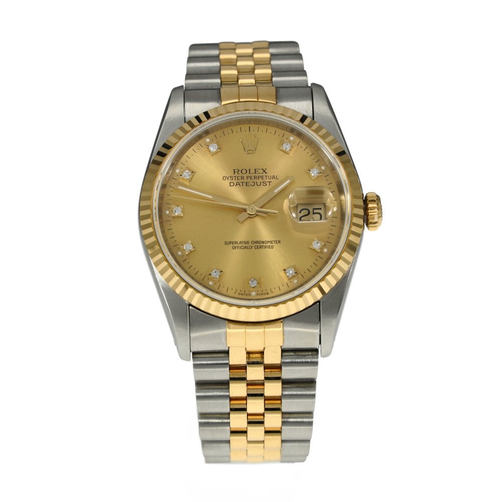 Datejust 16233 - Gents Watch - Diamond Dial - 1992