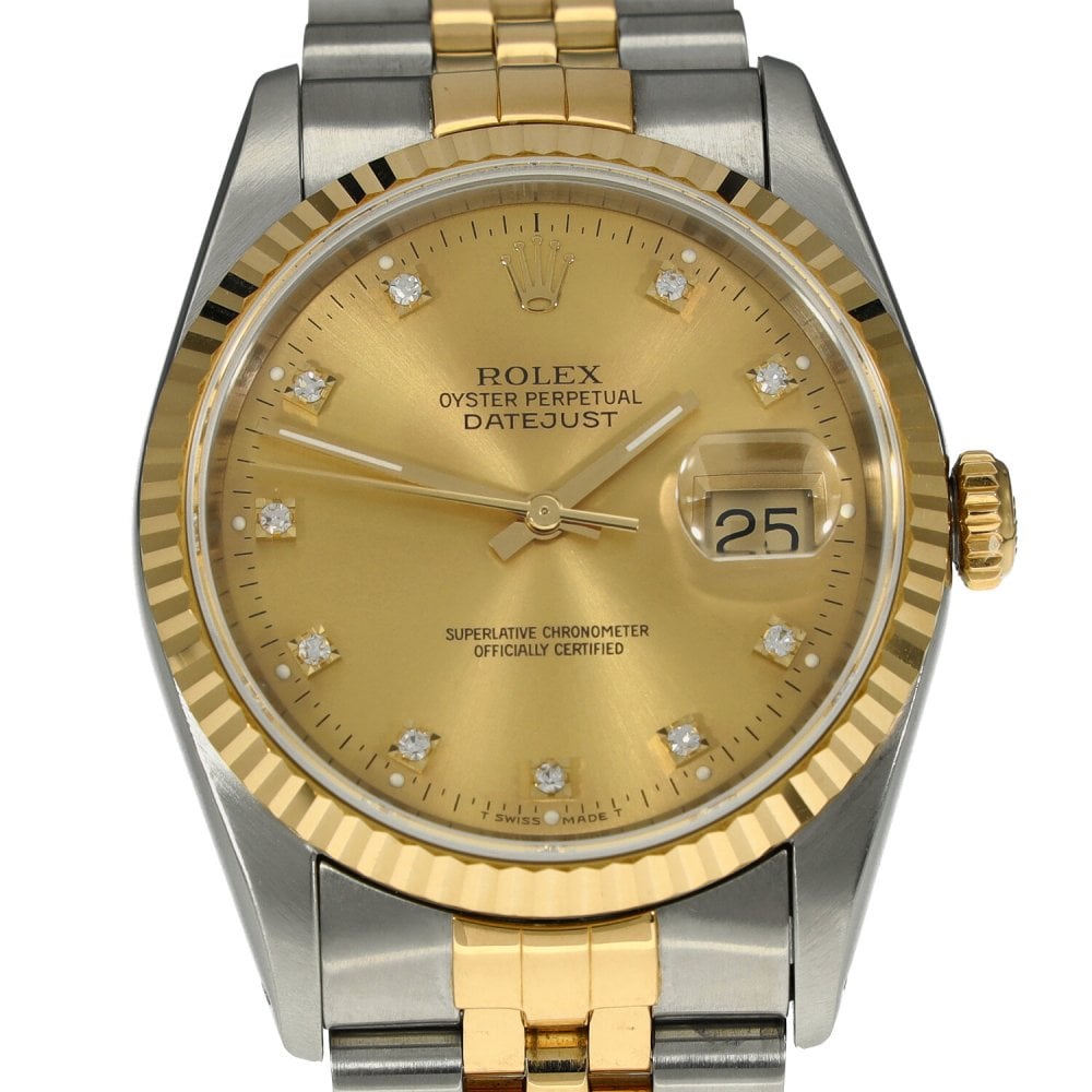Datejust 16233 - Gents Watch - Diamond Dial - 1992