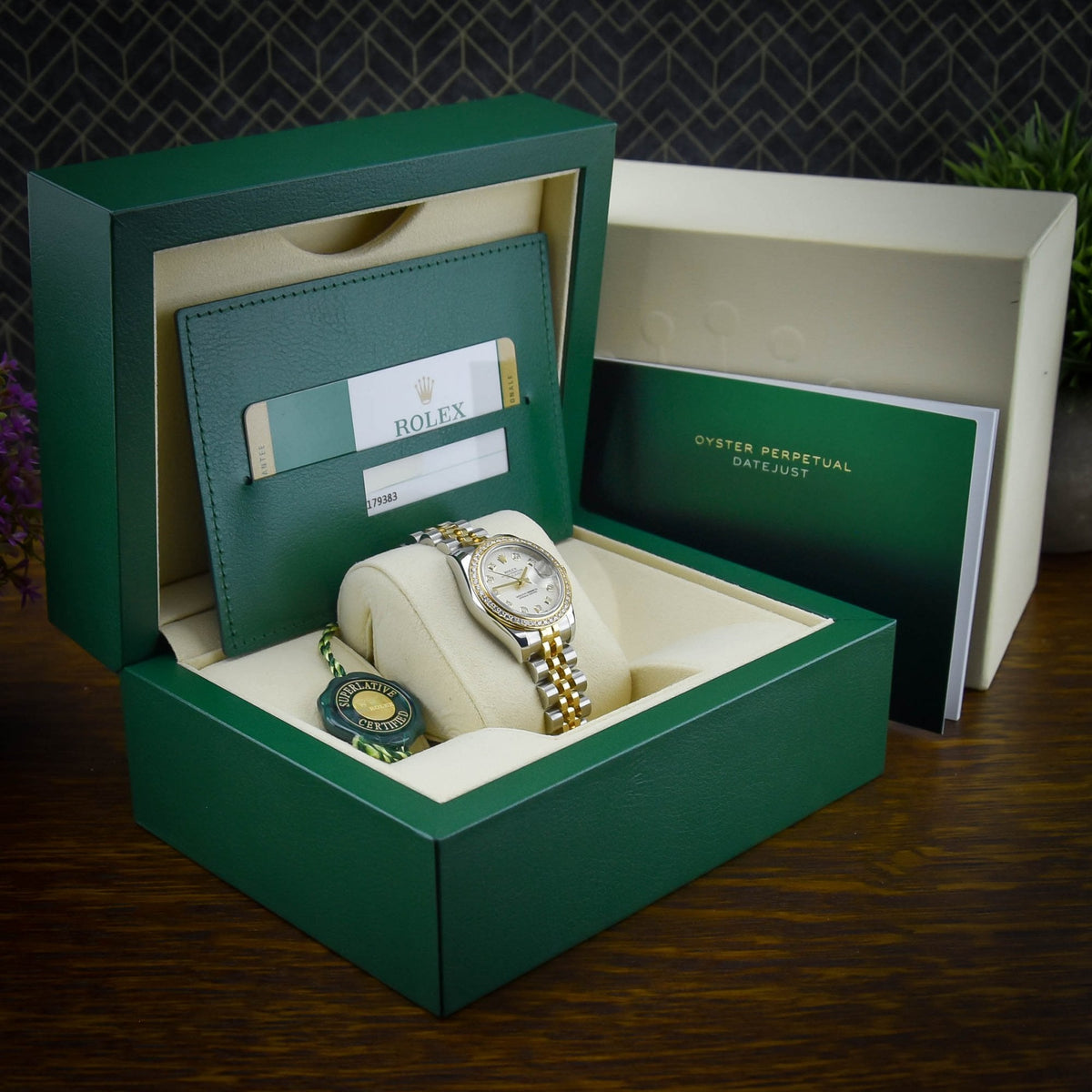 Datejust 179383 - Ladies Watch - Diamond Bezel - 2015
