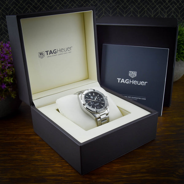 Aquaracer WAY111Z - Gents Watch - Black Dial - 2019