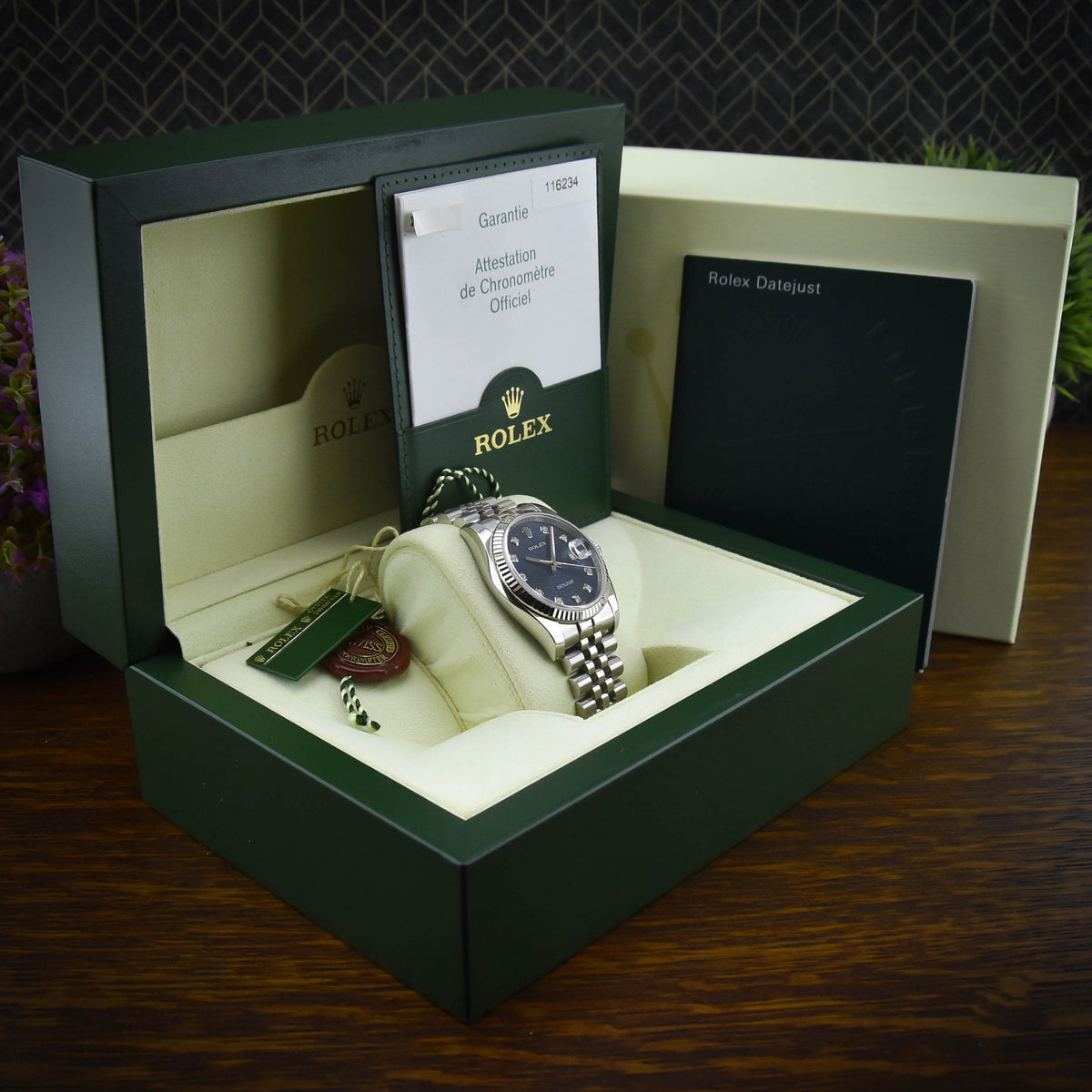 Datejust 116234 - Gents Watch - Blue Dial - 2007