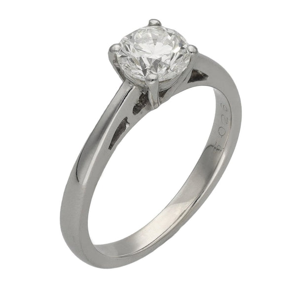 Ladies 18ct White Gold Diamond Engagement Ring - 1.02ct