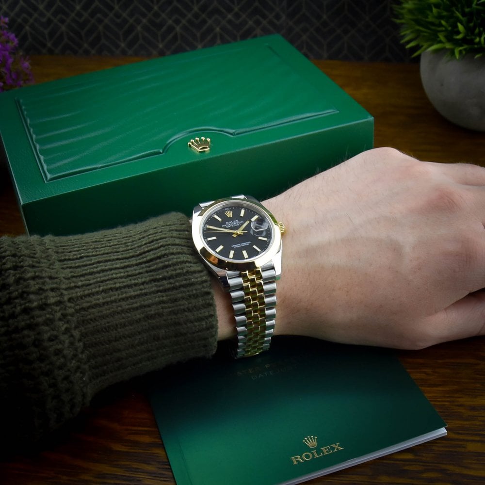 Datejust 41 126303 - Gents Watch - Black Dial - 2018