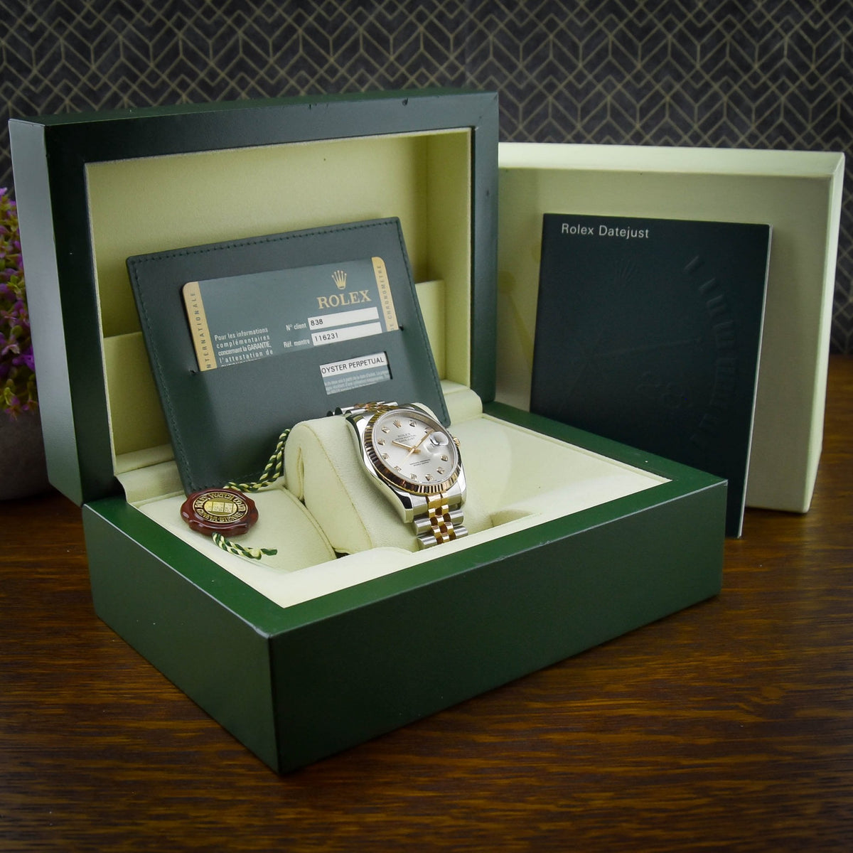 Datejust 116231 - Gents Watch - Diamond Dial - 2012